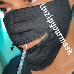 Unzip this face mask